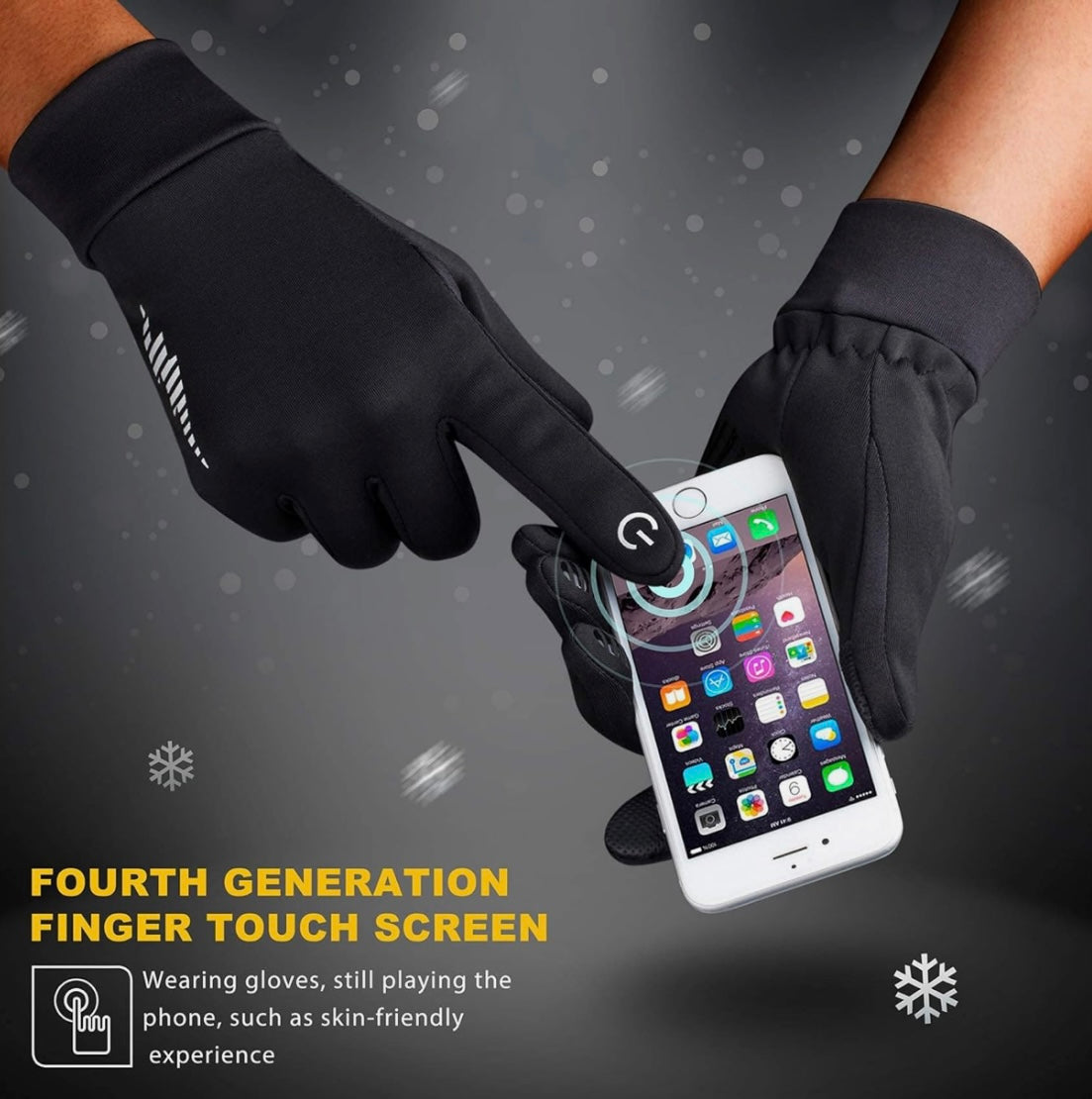 Navi Thermal Gloves - Touchscreen-Compatible, Warm and Versatile